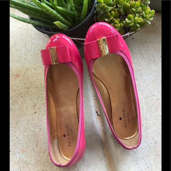 kate spade Shoes - Kate Spade Tock Patent Leather Ballerina Flat 8.5